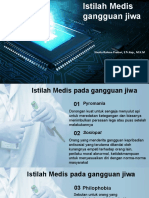 Terminologi Istilah Medis Jiwa