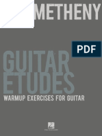 Pat Metheny - Guitar Etudes - Warmup Exercises For Guitar