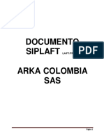 Documento Siplaft Arka