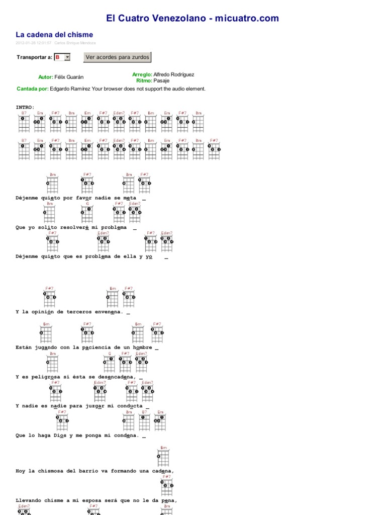 La Cadena Del Chisme PDF