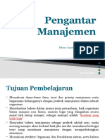 1. PPT PENGANTAR MANAJEMEN dr Rini