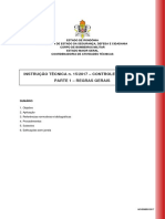 IT N. 15 - PARTE I - CONTROLE DE FUMAA - REGRAS GERAIS