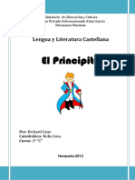 El Principito: Lengua y Literatura Castellana