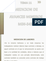 Medicion de Labores Mineras