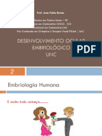 2 Desenvolvimento Ocular & Embriologia