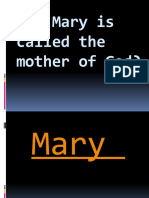 Why Mary Is Called The Mother of God?