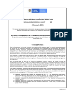 Resolución No. 000417 Del 16 de Julio de 2020 (Reorganiza Conformación de GIT Regionales y Modifica Resolución No. 000566 de 2019)