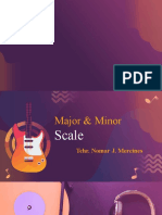 Major and Minor Scale