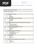 Cuestionario FACT-G de Calidad de Vida | PDF | Conceptos psicologicos ...