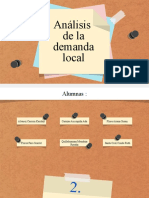 Analisis de La Demanda