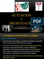 Actuación y Presentación