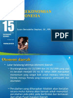 15 Perekonomian Indonesia