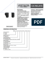 CW-025 Relay Module Specifications | PDF | Relay | Rectifier