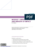 Impact Module 1 Discussion Guide 2015Q3