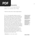 Aborto e eutanásia - dilemas contemporâneos sobre os limites da vida - E. Gomes e R. Menezes