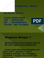 Dede Asria Modul 3 Matematika