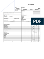 Cursograma Analitico Material Resumen Objeto: Piedra Caliza Con Alto Silicio, Hierro y Oxido de Actividad Actual Propuesta