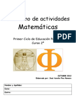 Mates 2º Ed. Prim. Actividades