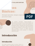 Nociones Básicas Sensoperceptuales, Tempero-Espaciales, Psicomotricidad