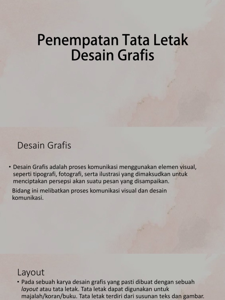 Unsur Tata Letak dalam Desain Grafis | PDF