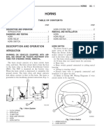 Horns: Description and Operation