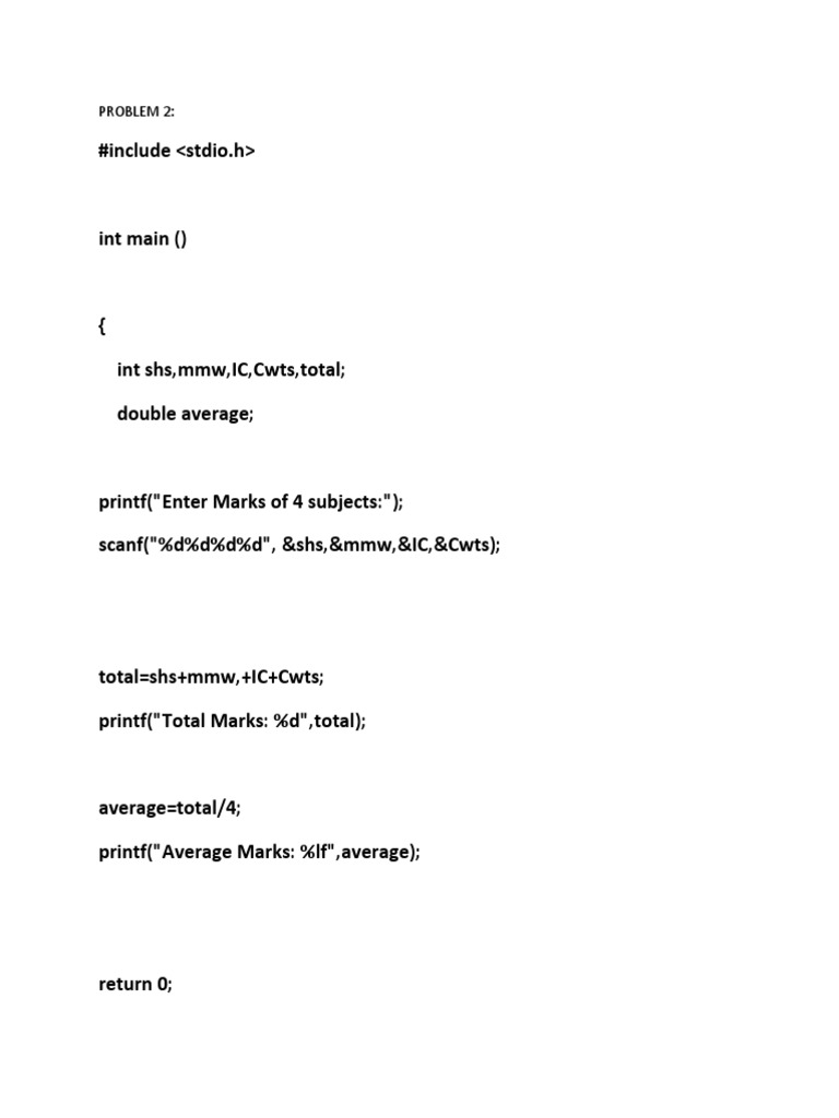 Problem 2 | PDF