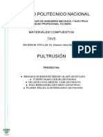 Pultrusión: Proceso para fabricar perfiles de materiales compuestos de forma continua y automatizada