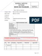 D-p5-Bv-pd-016 - FT, Issue 01, Rev 00 - Ferrite Test