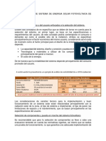 Puesta A Punto de Sistema de Energia Solar Fotovoltaica de Baja Potencia