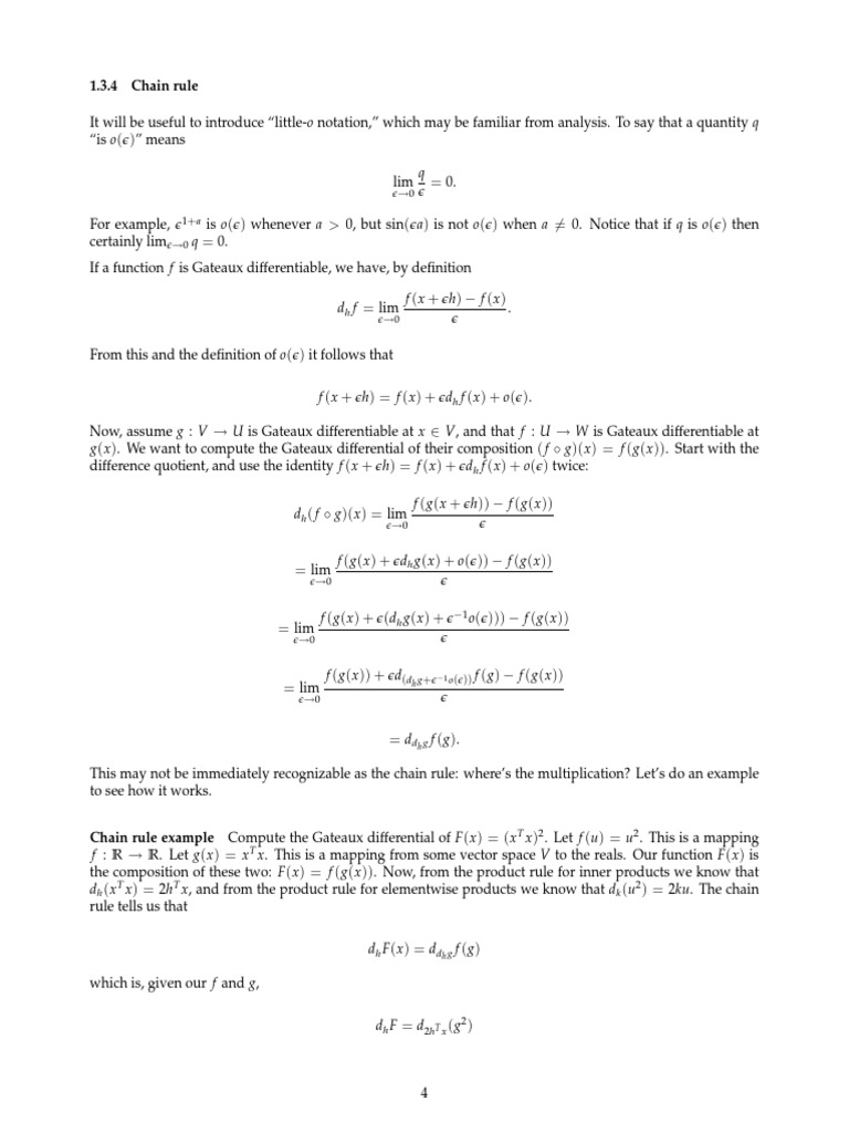 Diff Frechet Gateaux 2 PDF Derivative Function (Mathematics)