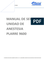Manual de Servicio Unidad de Anestesia 9600