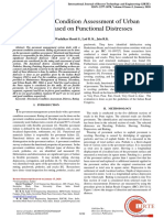 Rating and Condition Assessment of Urban Road Based On Functional Distress