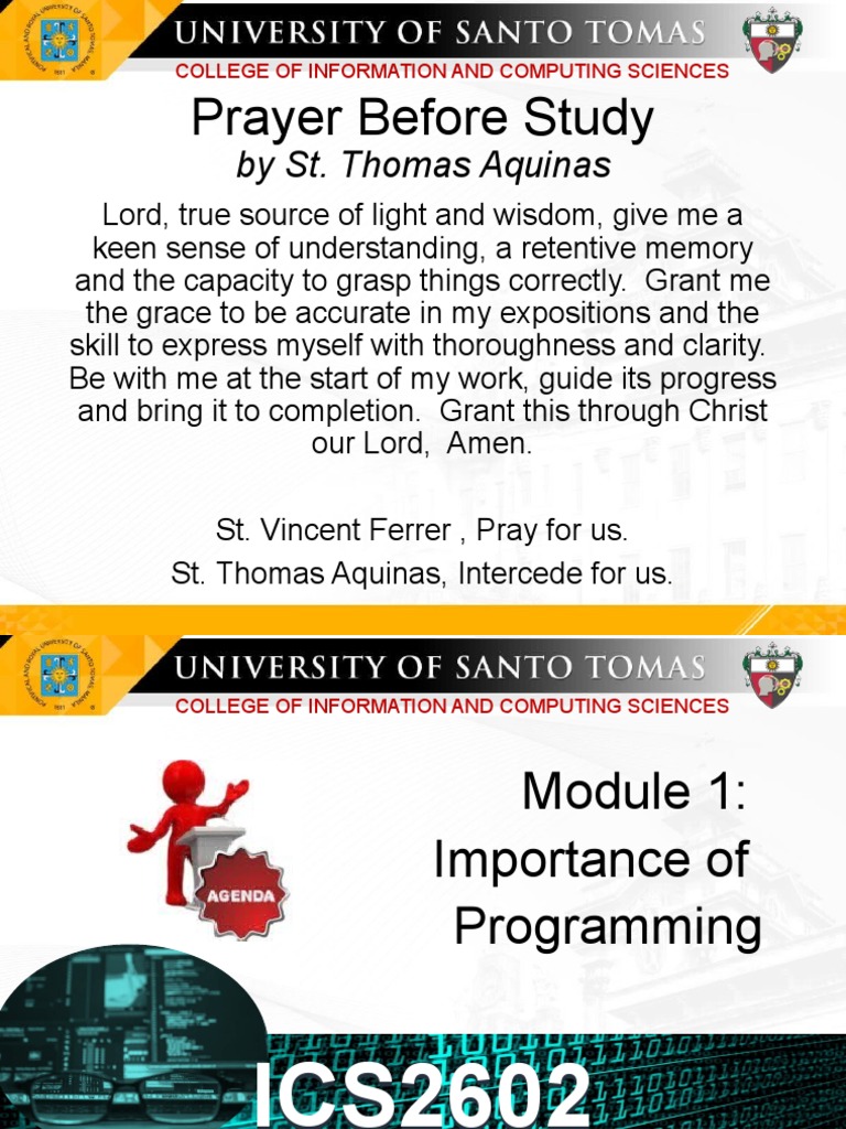 Module 1 - Importance of Programming | PDF | Computer Programming ...