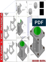 Clase 1 Autocad 3D Abrazadera Industrial