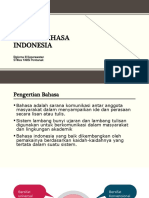 Sejarah Dan Fungsi Bahasa Indonesia