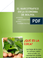 El Narcotrafico en La Economia de Bolivia