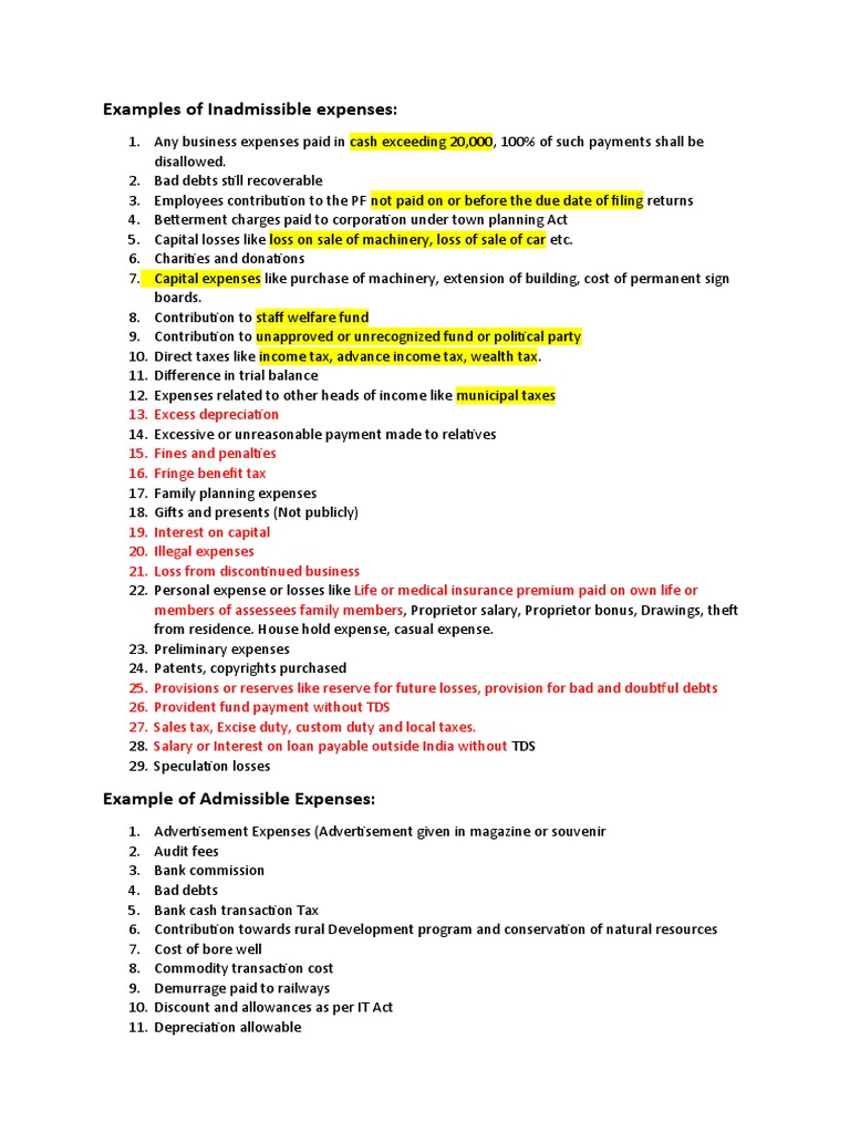 examples-of-inadmissible-expenses-and-admissible-expenses-pdf
