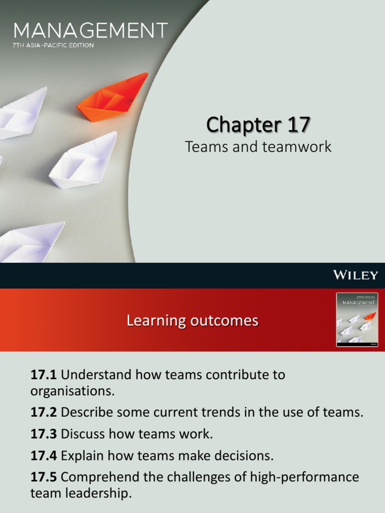 Teamwork Insights: Chapter 17 Overview | PDF | Decision Making | Cognition