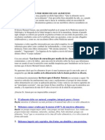 Leyes de Curación Por Medio de Los Alimentos