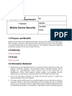 Mobile Device Security