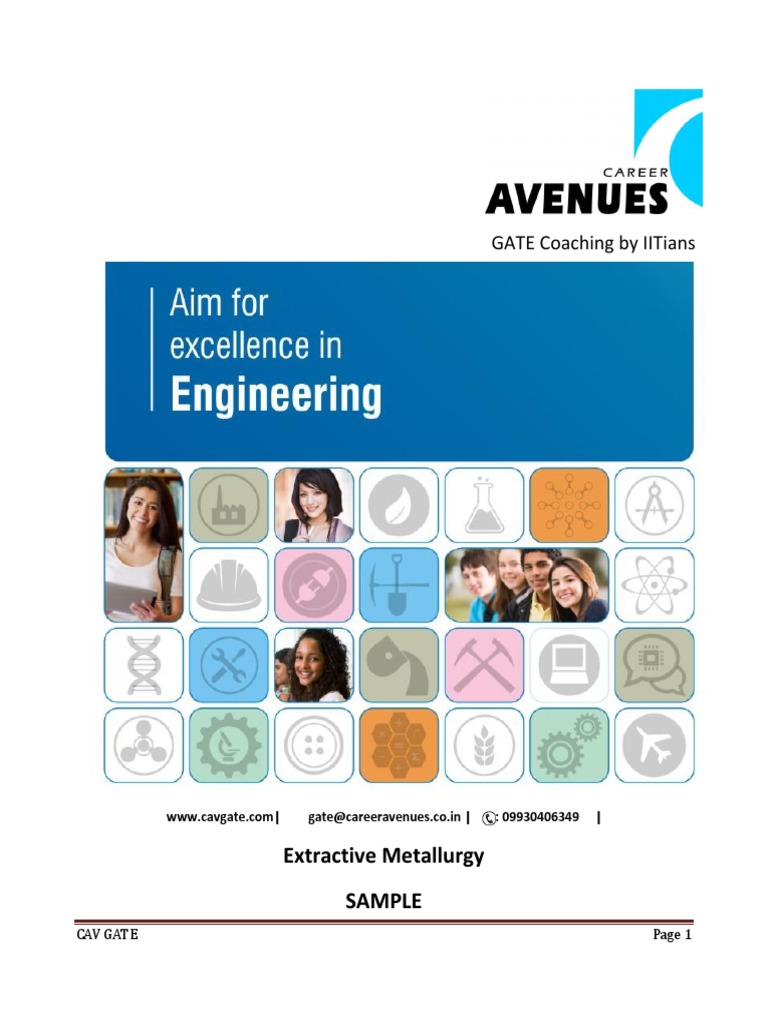 Extractive Metallurgy Sample Pdf Mill Grinding Steelmaking