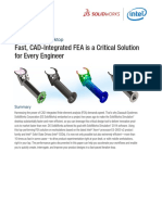 Fast, CAD-Integrated FEA Is A Critical Solution For Every Engineer
