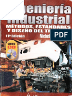 ingenieria industrial metodos, estandares y diseño del trabajo