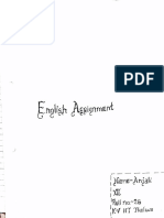 The Assignment To Be Kept in Stick File