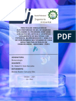 Práctica de Simulación de Electroforesis en Gel de Agarosa Utilizando El Programa Snap Gene