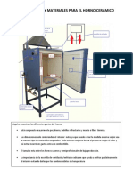 Plano Básico y Materiales para El Horno Ceramico