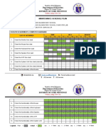 Department of Education Division of Cebu Province: Maintenance Schedule Plan