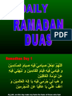 Ramadan Duas