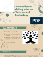 STS Report Human Flourishing