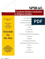 SPIRAL 2011 Conference Schedule